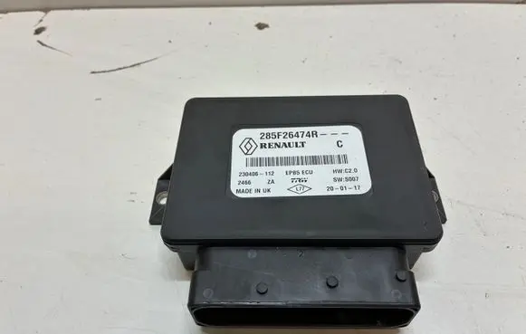 Renault Megane IV Hand brake control module 285F26474R