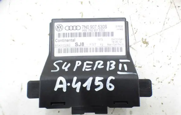 Skoda Superb B6 (3T) Gateway control module 7N0907530S 7N0907530J