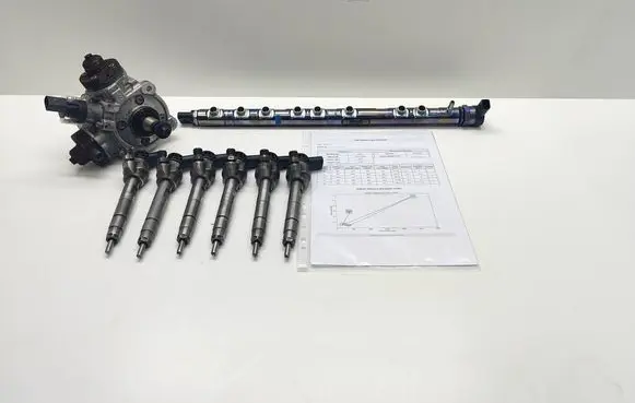 BMW 5 F10 F11 Fuel injection system set 7805423 780542302 0445216036