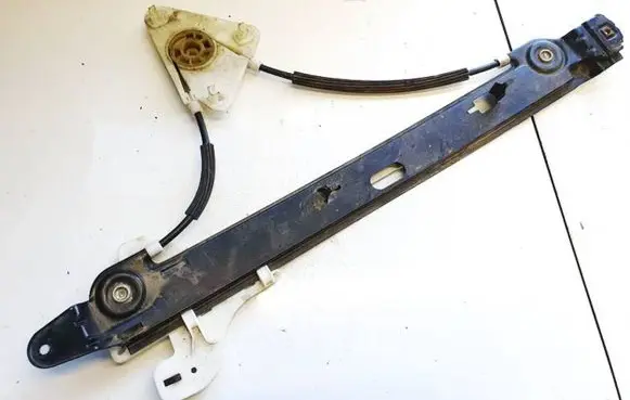 Sliding door window regulator with motor