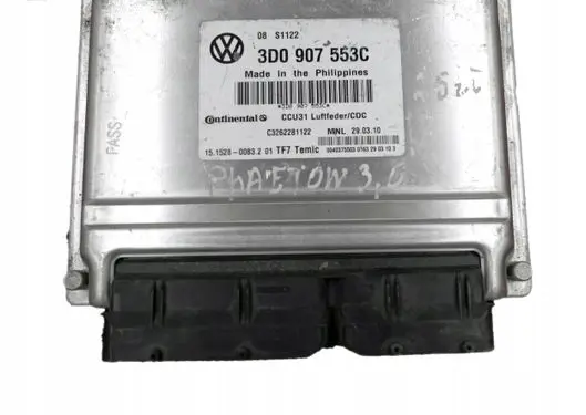 Volkswagen Phaeton Engine control unit/module 3D0907553C