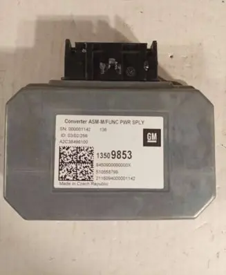 Chevrolet Cruze II Voltage converter inverter 13509853