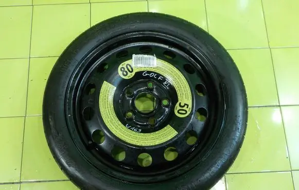 Volkswagen Golf VI R16 spare wheel 5X112