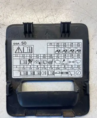 Fuse box cover