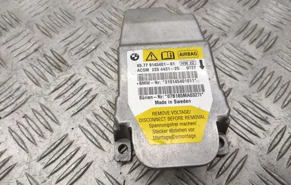 BMW 5 E60 E61 Airbag control unit/module 914540101 319145401011