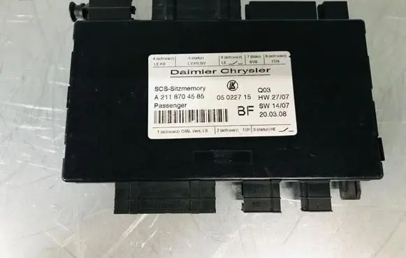 Seat control module