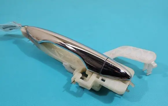 Rear door exterior handle
