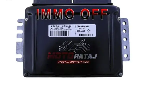 Renault Twingo I Engine control unit/module ECU S110030102C 7700114020