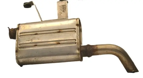 BMW X5 E70 Webasto auxiliary heater silencer 6973028 9010882F