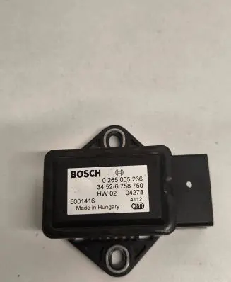 BMW 5 E60 E61 ESP acceleration yaw rate sensor 0265005266 6758750