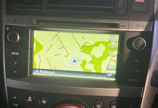 Toyota Verso Radio/CD/DVD/GPS head unit 861400F060