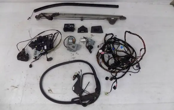Volkswagen Multivan T5 Sliding door motor assembly 7E3843871A 7H0843765F 7E0959243D