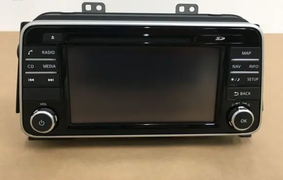 Nissan Micra K14 Radio/CD/DVD/GPS head unit 259155FA1A 10R057071 LCN2K70D10