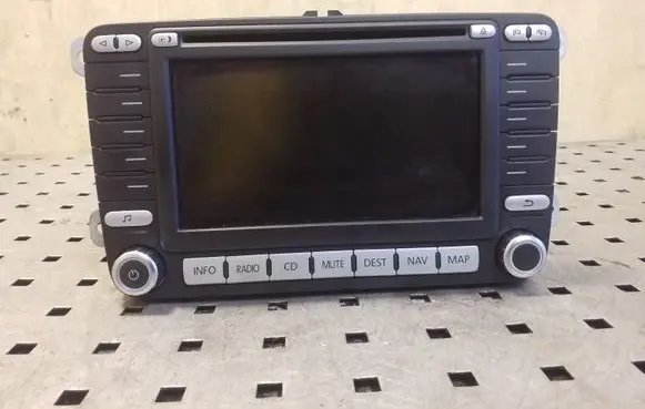 Volkswagen Eos Radio/CD/DVD/GPS head unit 8618844888 7612002071 1K0035198C