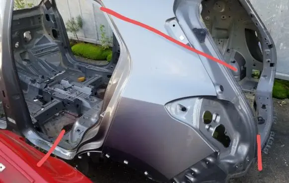 Opel Mokka Rear quarter panel 