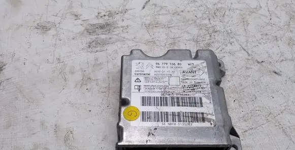 Peugeot 508 Airbag control unit/module 9677910680 A2C53323336 H40590504010002