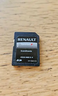 Renault Zoe Navigation maps CD/DVD 259209885R RLINK TOMTOM