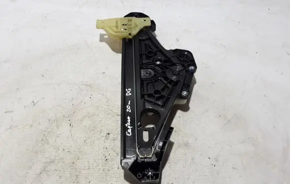 Rear window lifting mechanism without motor