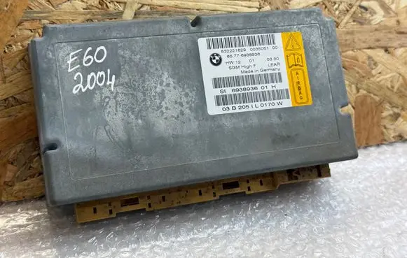 BMW 5 E60 E61 Airbag control unit/module 6938936 65776938936