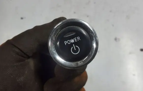 Engine start stop button switch