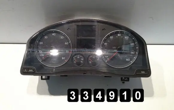 Volkswagen Golf V Speedometer (instrument cluster) 1k0920951a