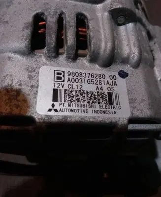 Citroen C4 II Picasso Generator/alternator 9808376280 A003TF5281AJA A003TG3691ZE