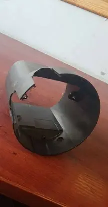 Steering wheel column trim