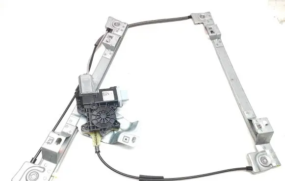 Renault Kangoo II Front door window regulator with motor 12800120101F 07165249 128001201