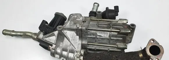 Jaguar XF X260 EGR valve cooler FW93-9U438-AA
