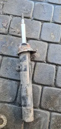 Front shock absorber with coil spring