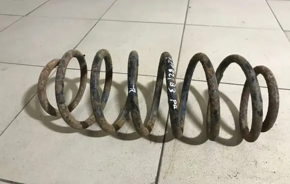 Front coil spring