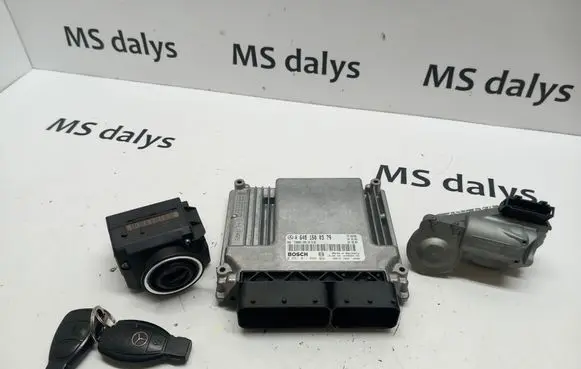 Engine ECU kit and lock set