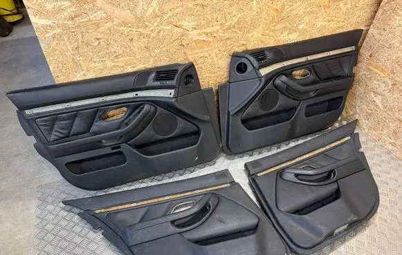 BMW 5 E39 Door card panel trim set 8212806 8159650 8159649