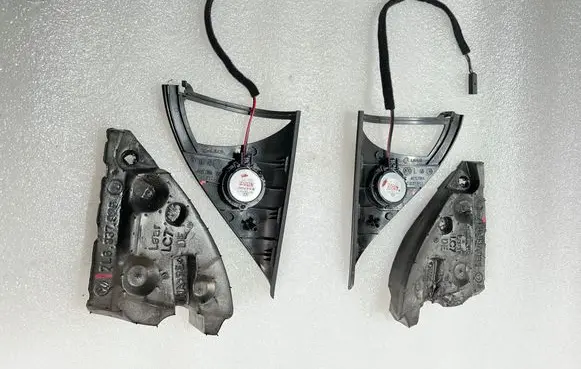 Volkswagen Touareg I Front door high frequency speaker 7L6035411 7L6837944 7L6837986