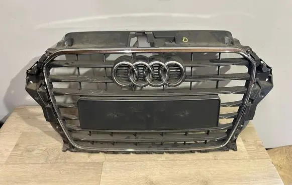 Audi A3 S3 8V Front bumper upper radiator grill 8V3853651 1998988AB