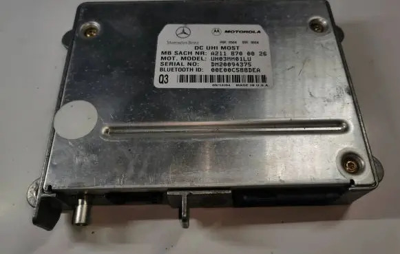 Mercedes-Benz C W203 Phone control unit/module A2118700026 DM20094375 00E00C588DEA