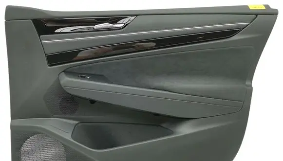 Front door card panel trim