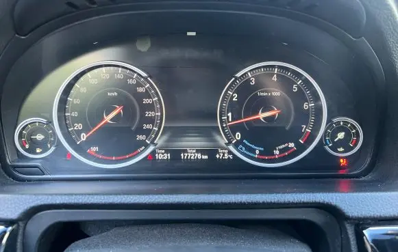 BMW 5 GT F07 Speedometer (instrument cluster) 6844013 0263695136