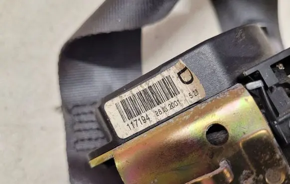 Renault Laguna II Rear seatbelt 117194 1132048