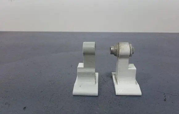 Front door hinge set