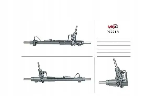 Peugeot 407 Steering rack PE221R 4000LJ 4000LL
