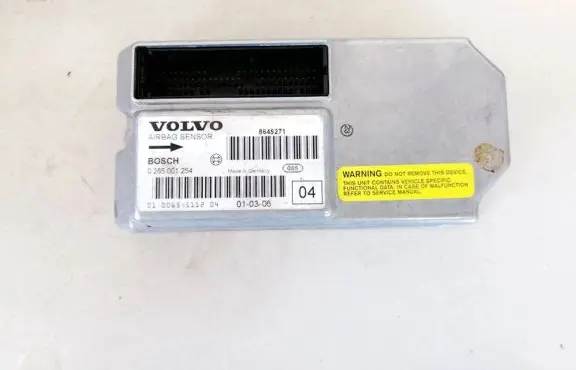 Volvo S60 Airbag control unit/module 0285001254 8645271