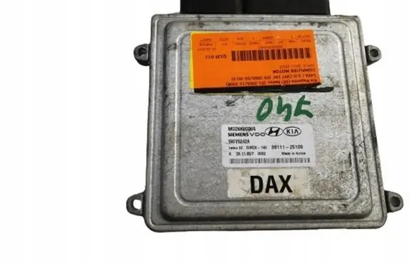 KIA Magentis Engine ECU kit and lock set 39111-25100 39111-25100 5WY5242A