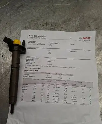 Mercedes-Benz ML W164 Fuel injector A6420700487 0445115 050806