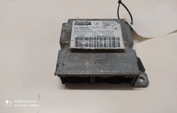 Citroen C5 Airbag control unit/module 9665558180 610963100