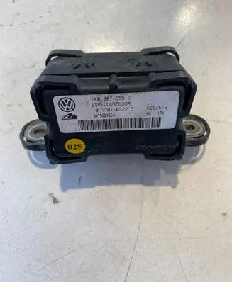 Volkswagen Golf V ESP acceleration yaw rate sensor 1K0907655C BA75G292CJ 10170103223