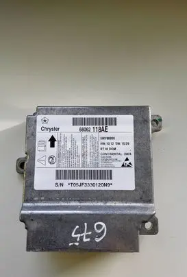 Chrysler Town & Country V Airbag control unit/module 68062118AE 5WY86930 T0EJF3330120N9