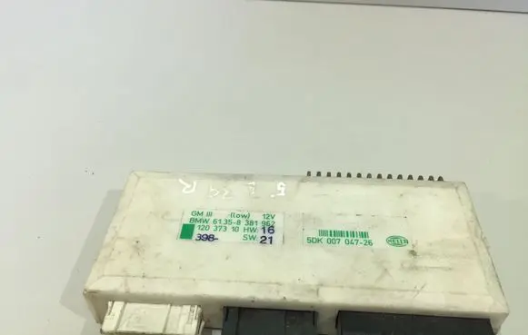 BMW 5 E39 Comfort/convenience module 61358381962 12037310 5DK00704726