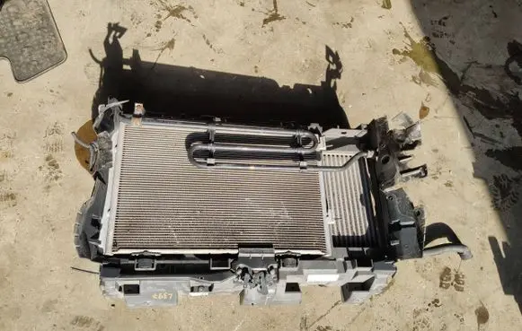 Peugeot 508 Radiator support slam panel 9667036980