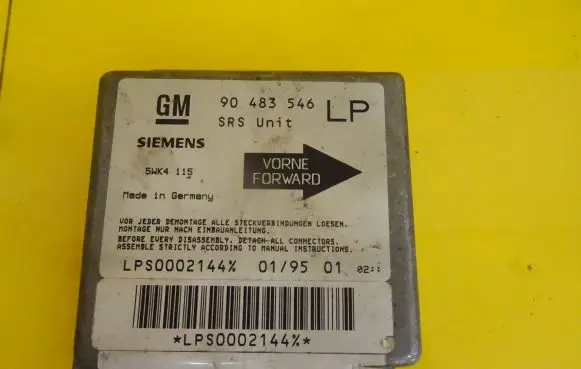 Opel Tigra A Airbag control unit/module 90483546 90483546LP